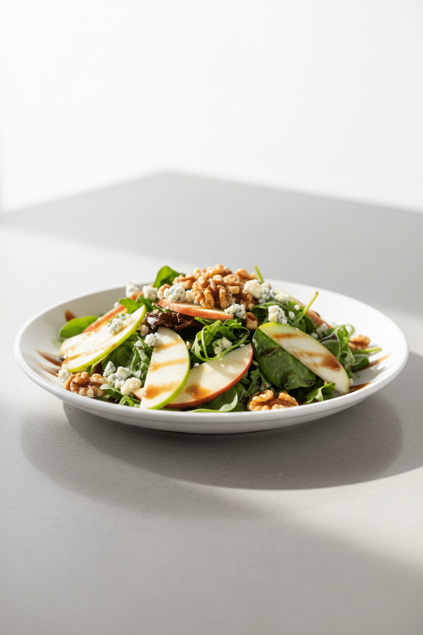 Apple Walnut Salad serving photo