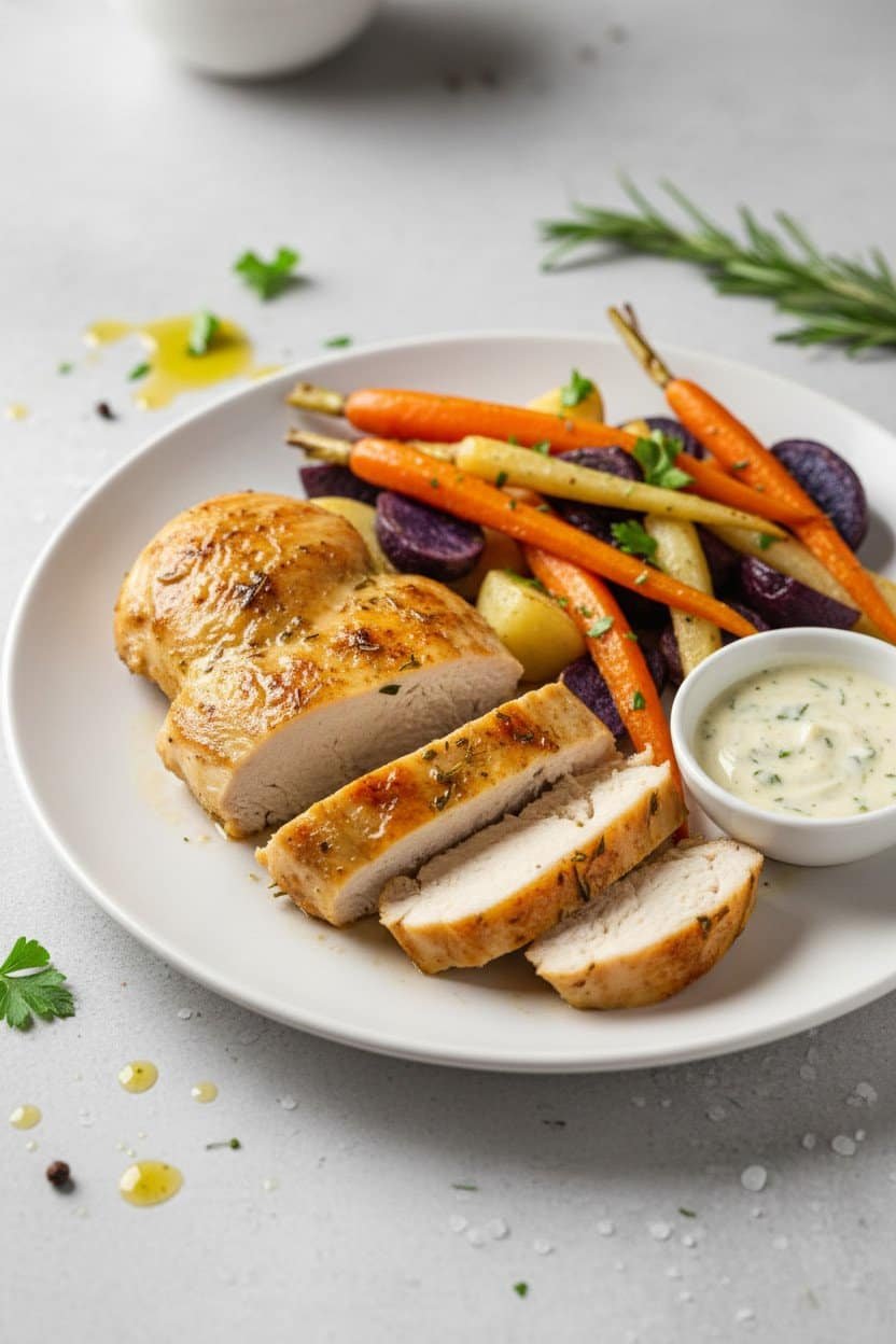 Baked Chicken Breast serving photo
