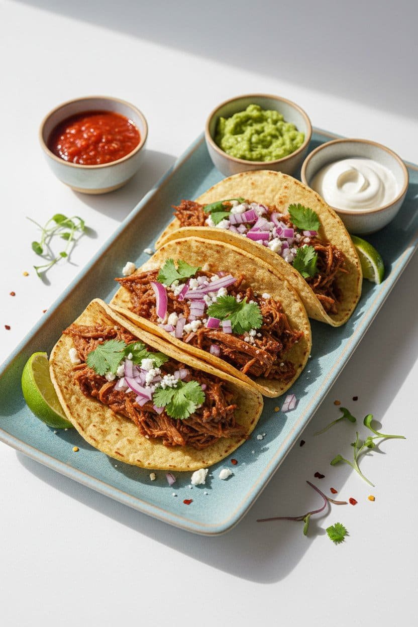 Beef Tacos serving photo
