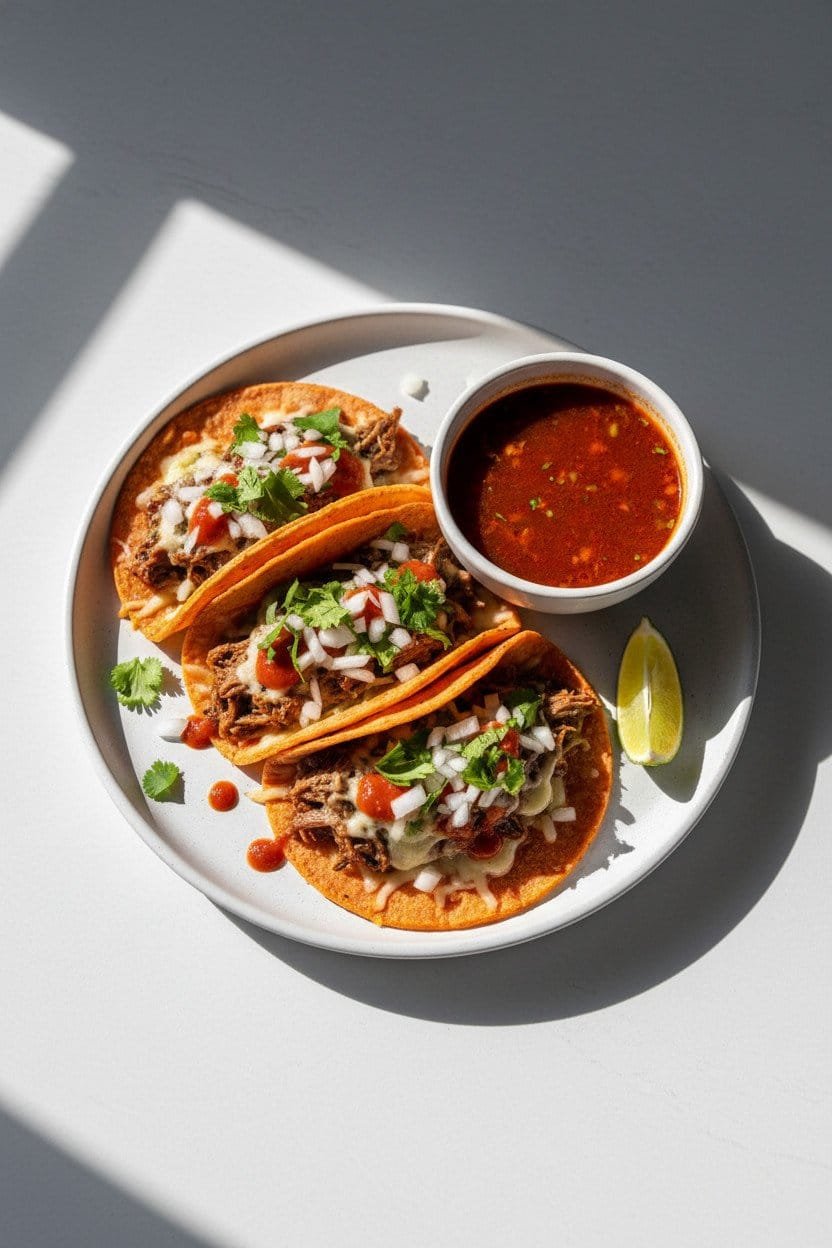 Birria Tacos serving photo