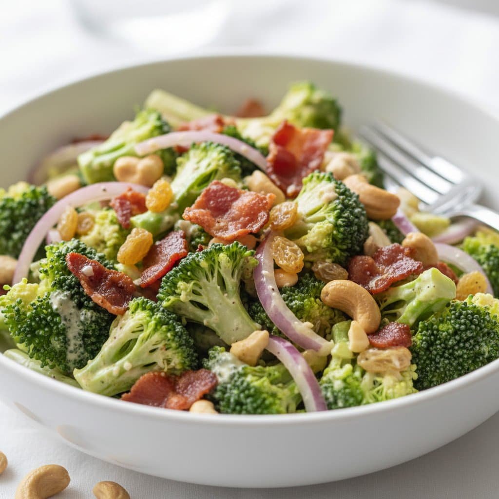 Easy Broccoli Salad Recipe for Memorial Day Cookouts