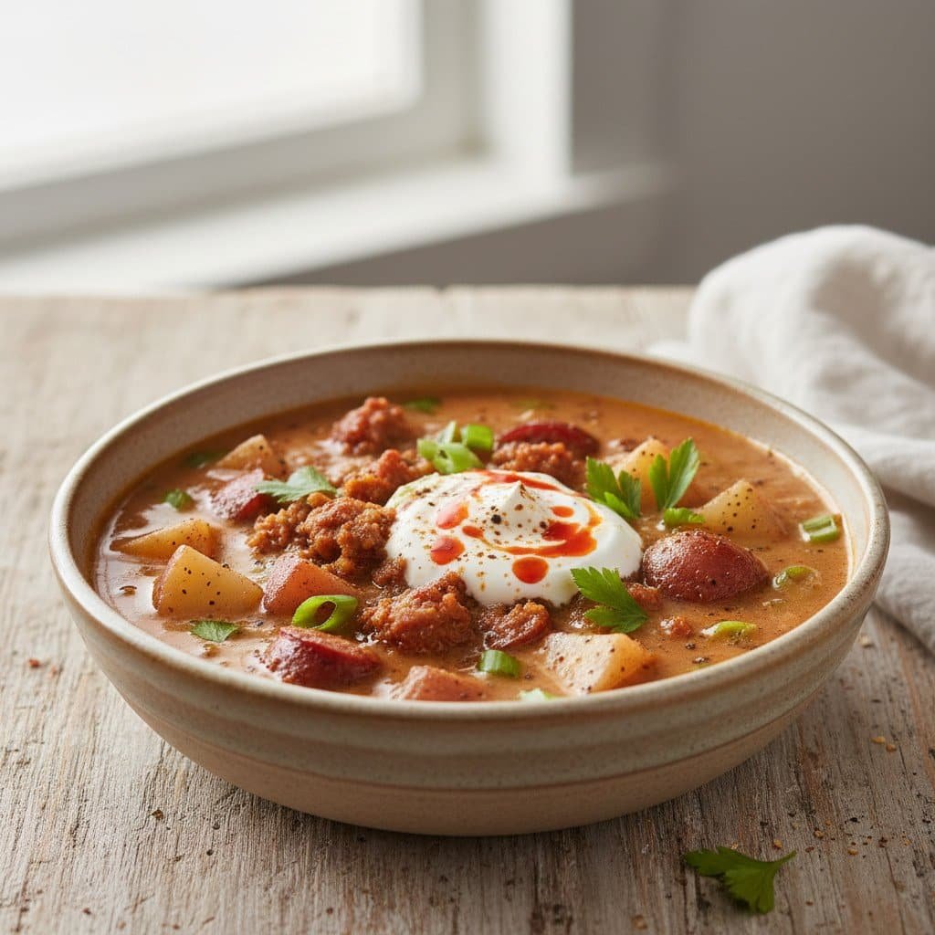 Cajun Potato Soup Recipe (Creamy and Flavorful)