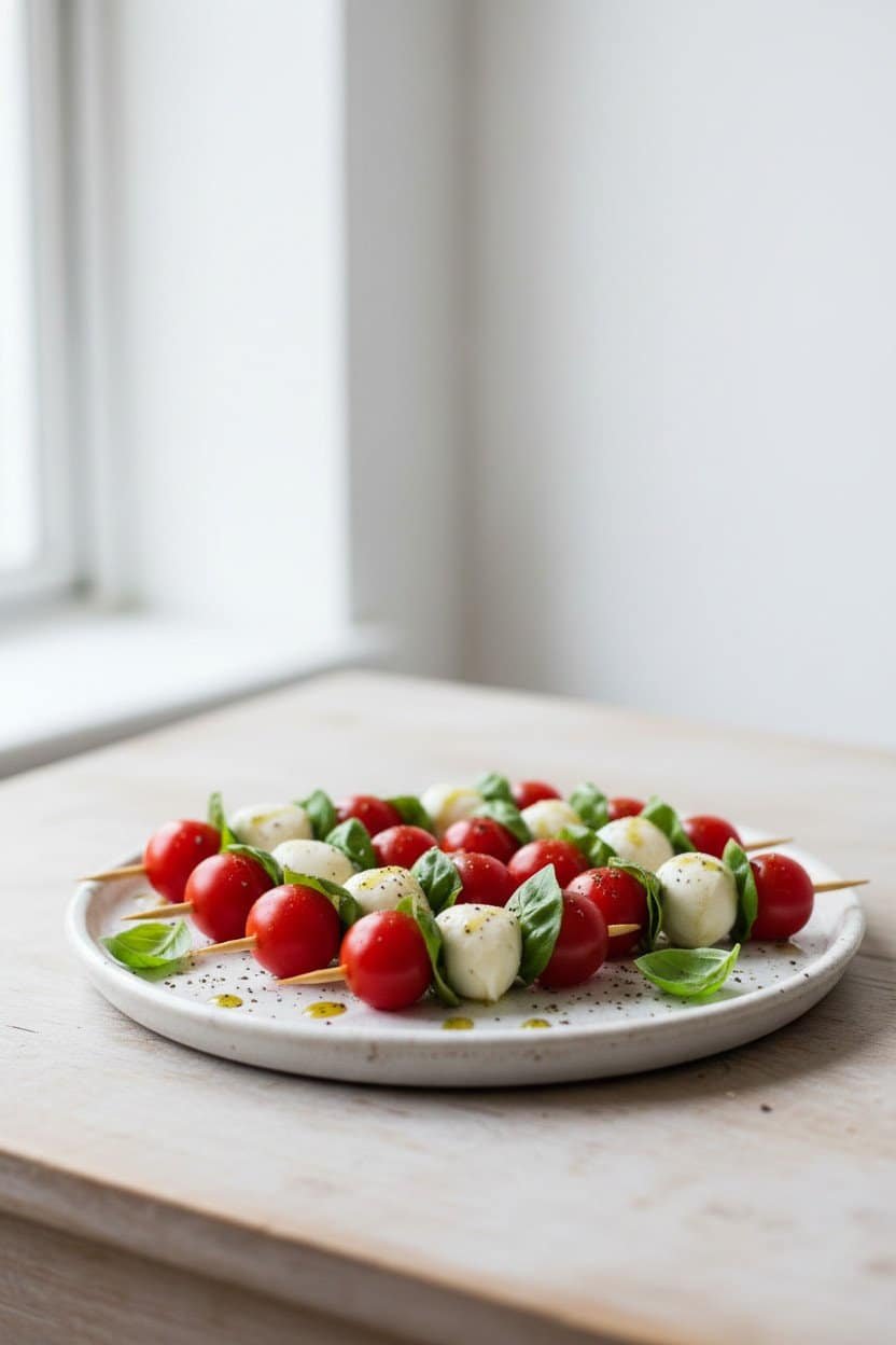 Caprese Skewers serving photo