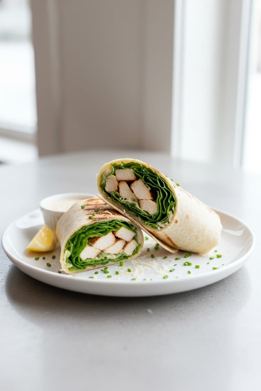 Chicken Caesar Wrap serving photo