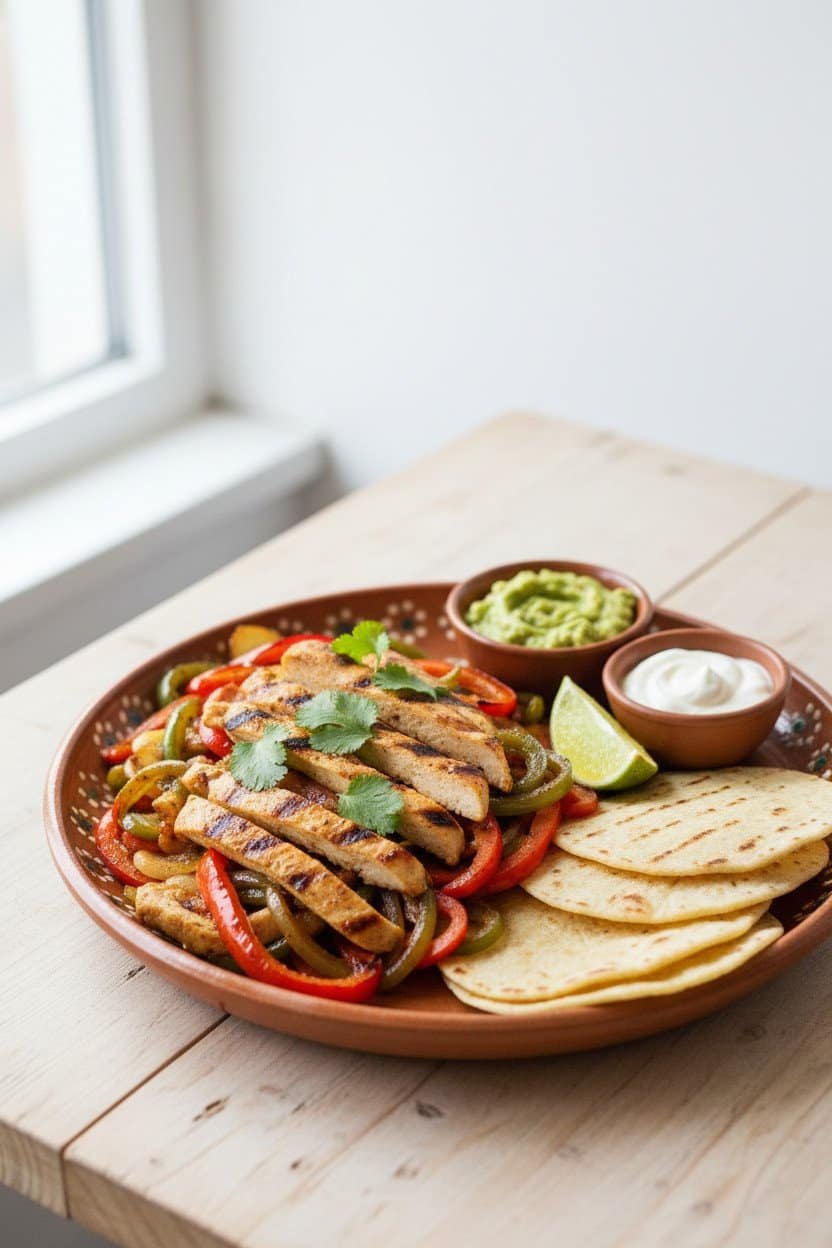 Chicken Fajitas serving photo