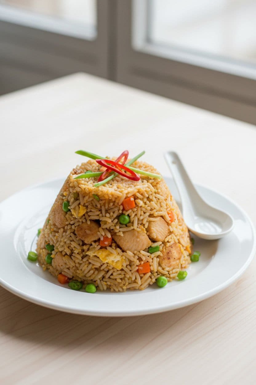 Chicken Fried Rice serving photo