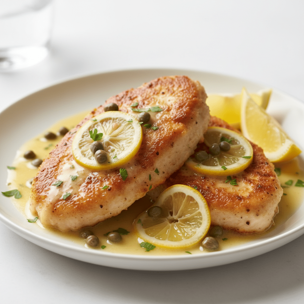 Chicken Piccata Recipe with Lemon and Capers