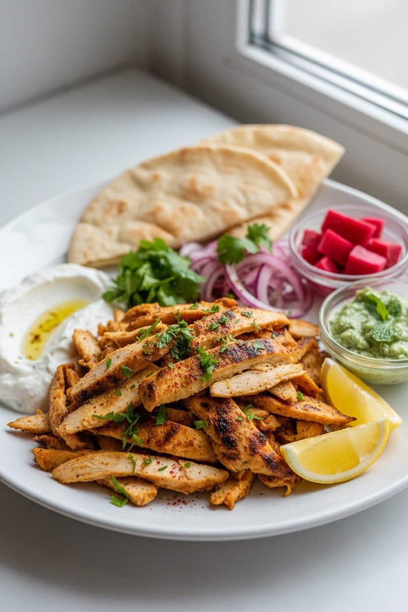 Chicken Shawarma serving photo