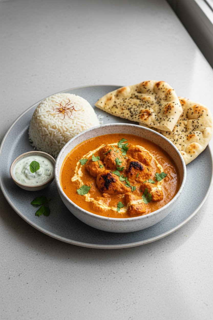 Chicken Tikka Masala serving photo