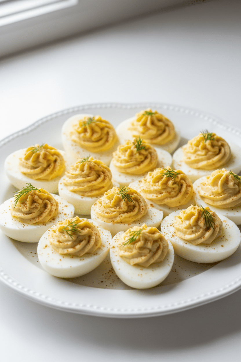 Classic Deviled Eggs serving photo