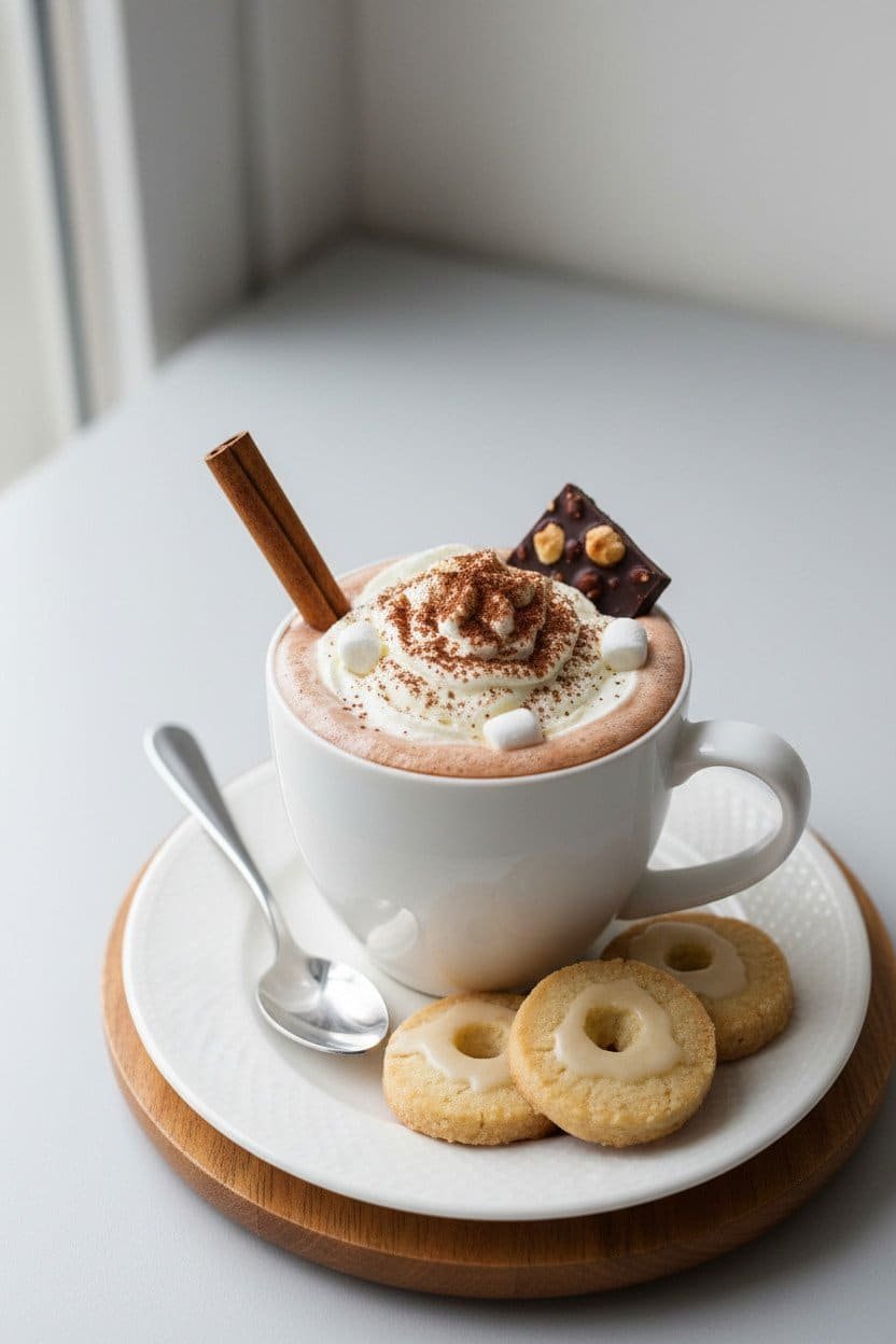 Classic Hot Chocolate serving photo