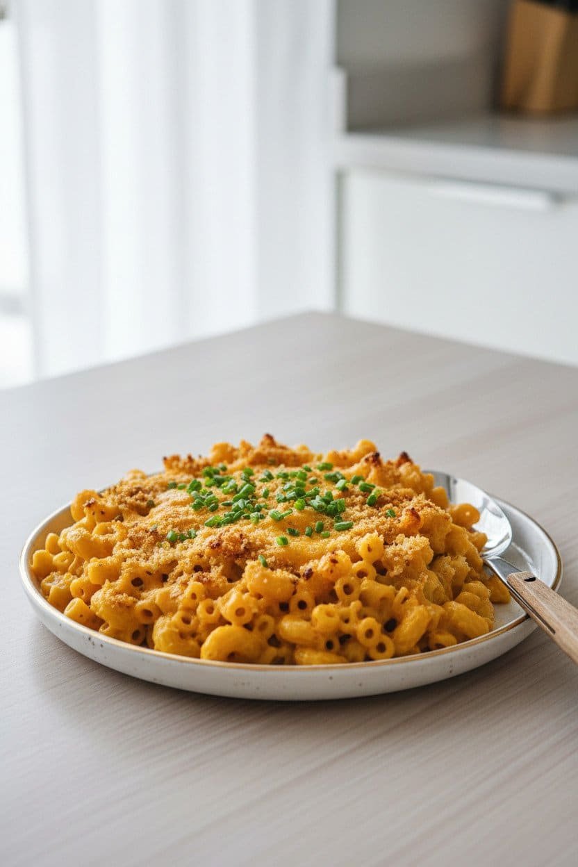 Classic Mac and Cheese serving photo