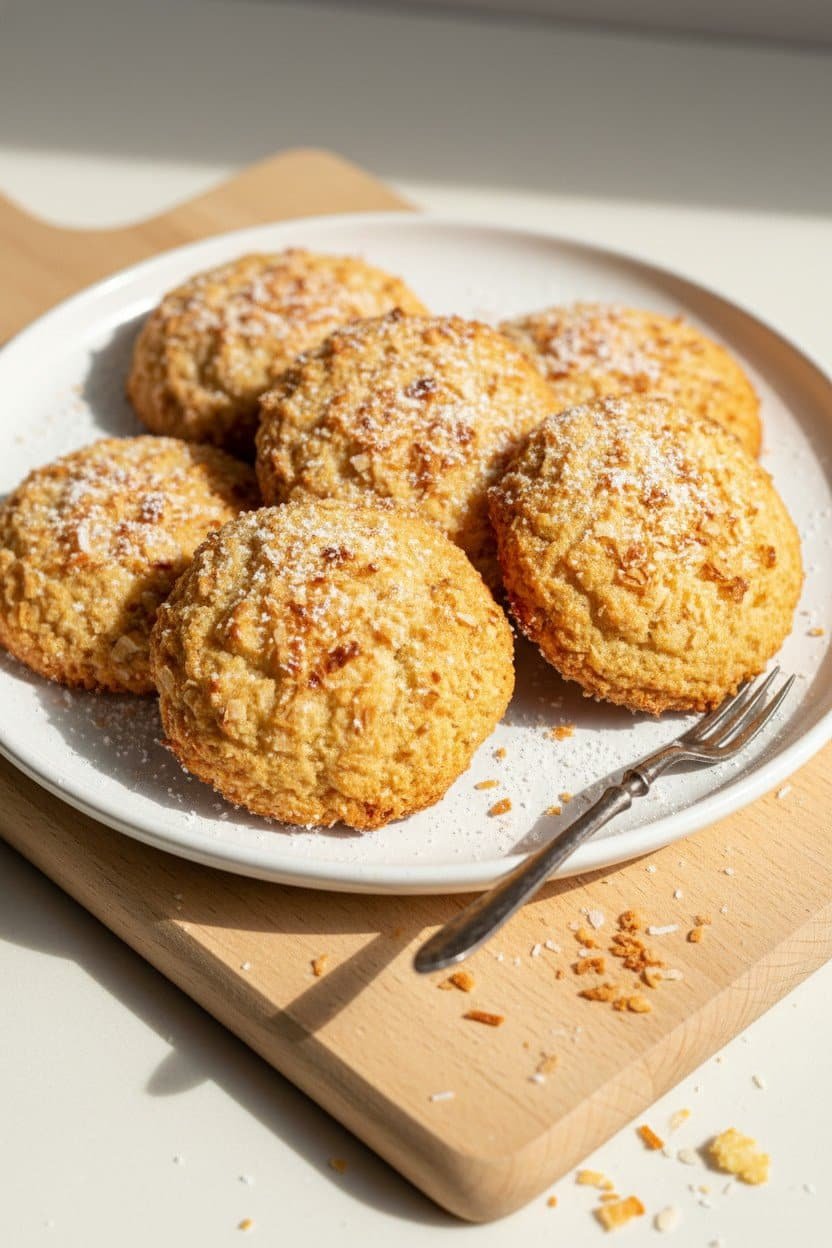 Coconut Cookies serving photo