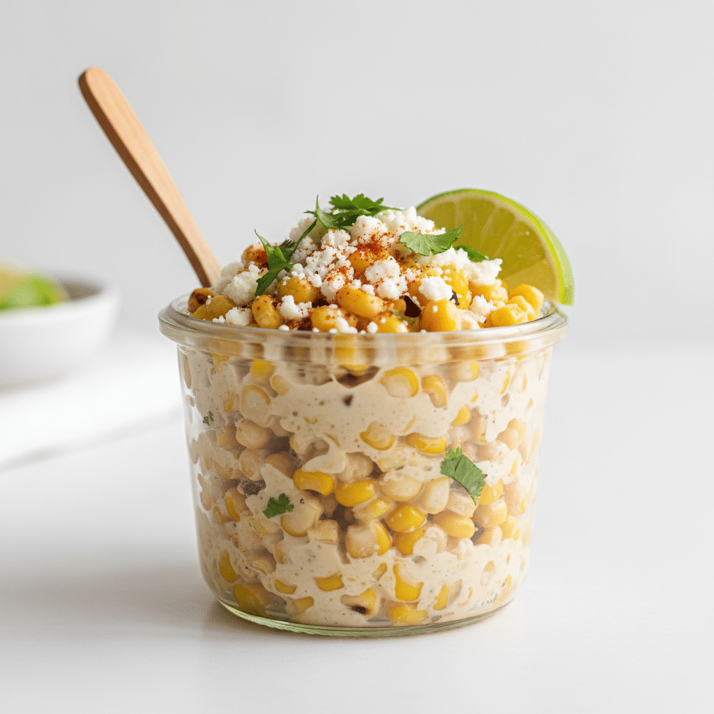 Mexican Street Corn Cup Recipe (Creamy Elote Style)