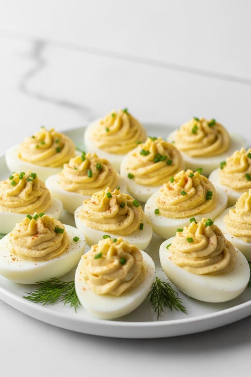 Deviled Eggs serving photo