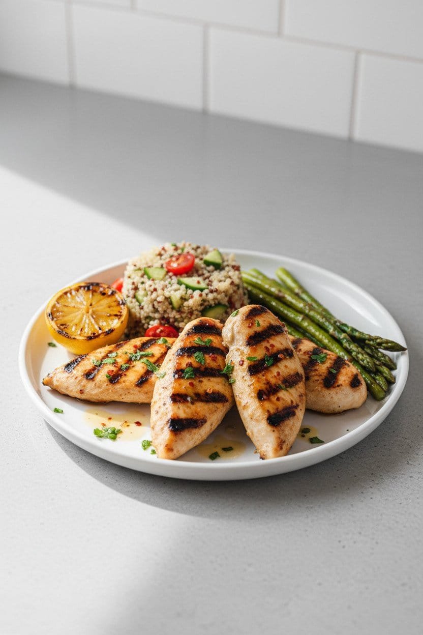 Grilled Chicken serving photo