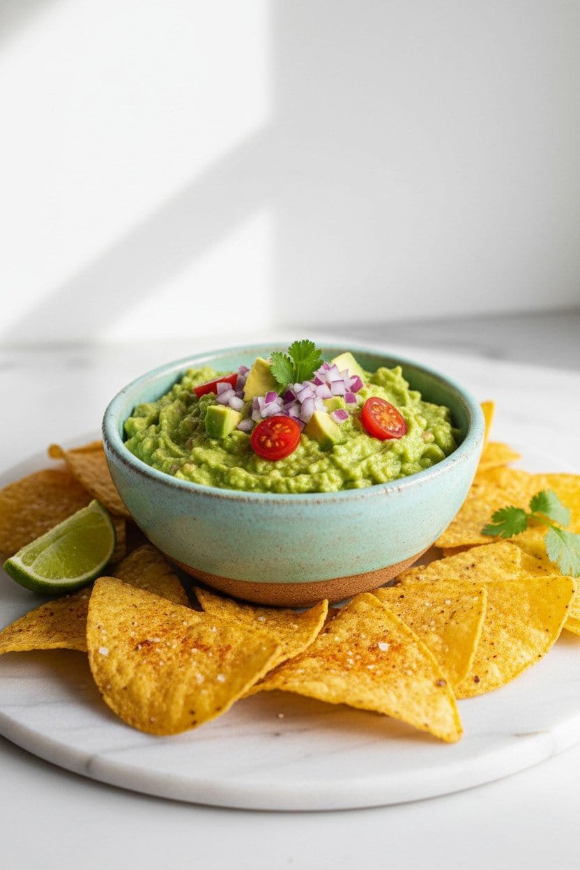 Guacamole serving photo
