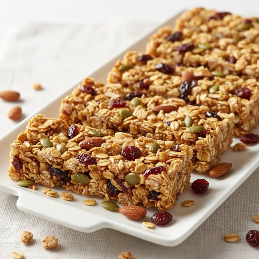 Homemade Granola Bars Recipe (Chewy, Healthy, Easy)
