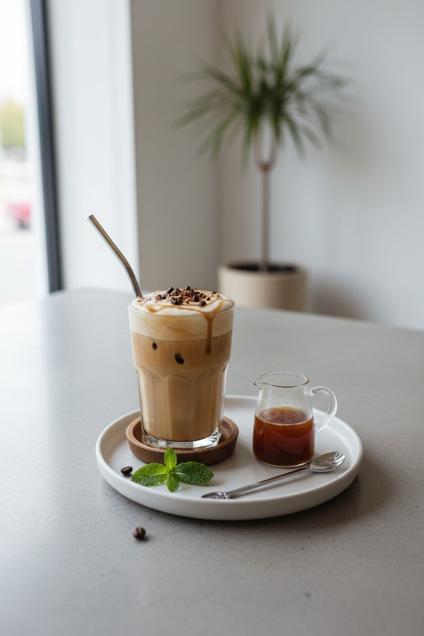 Iced Coffee serving photo
