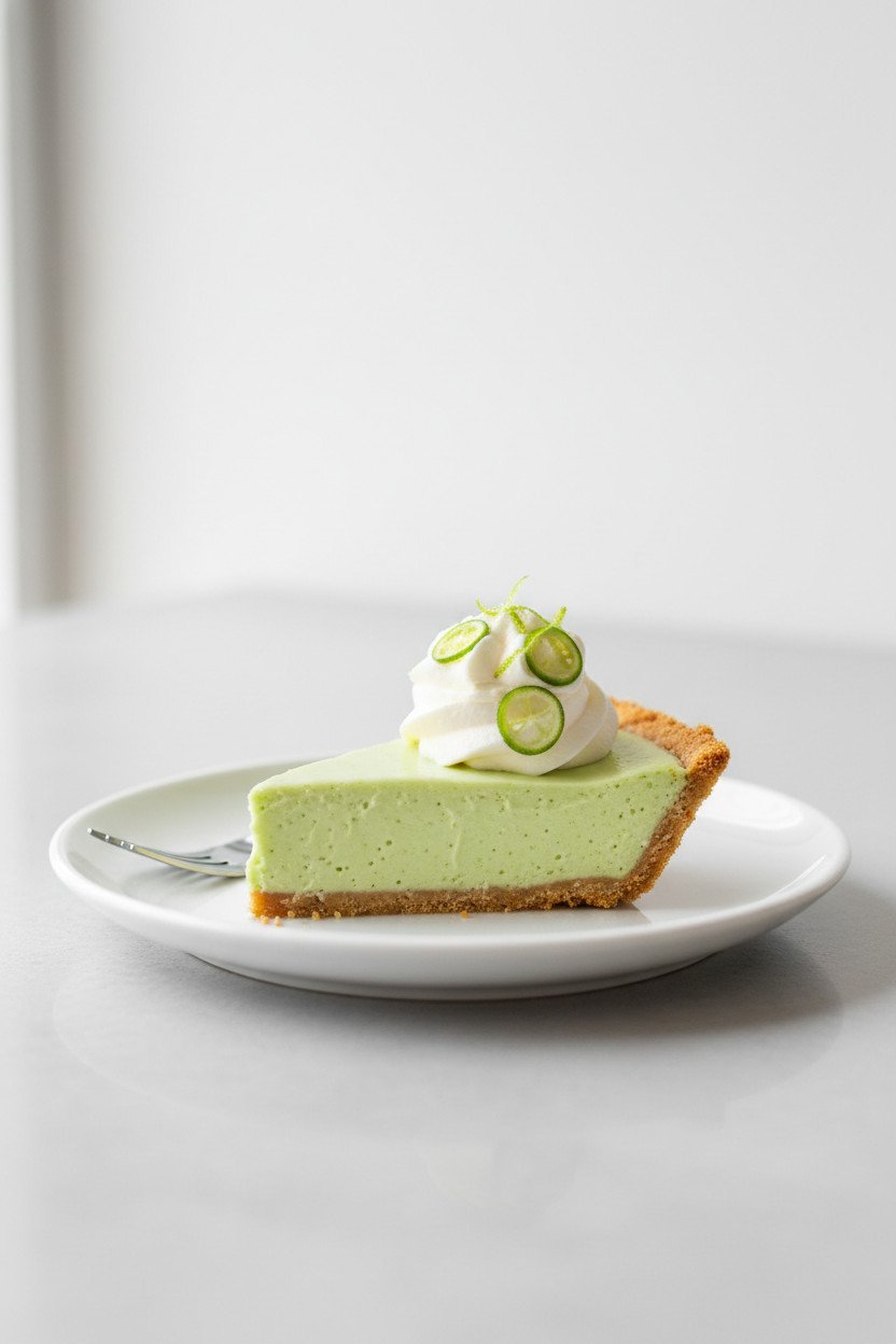 Key Lime Pie serving photo