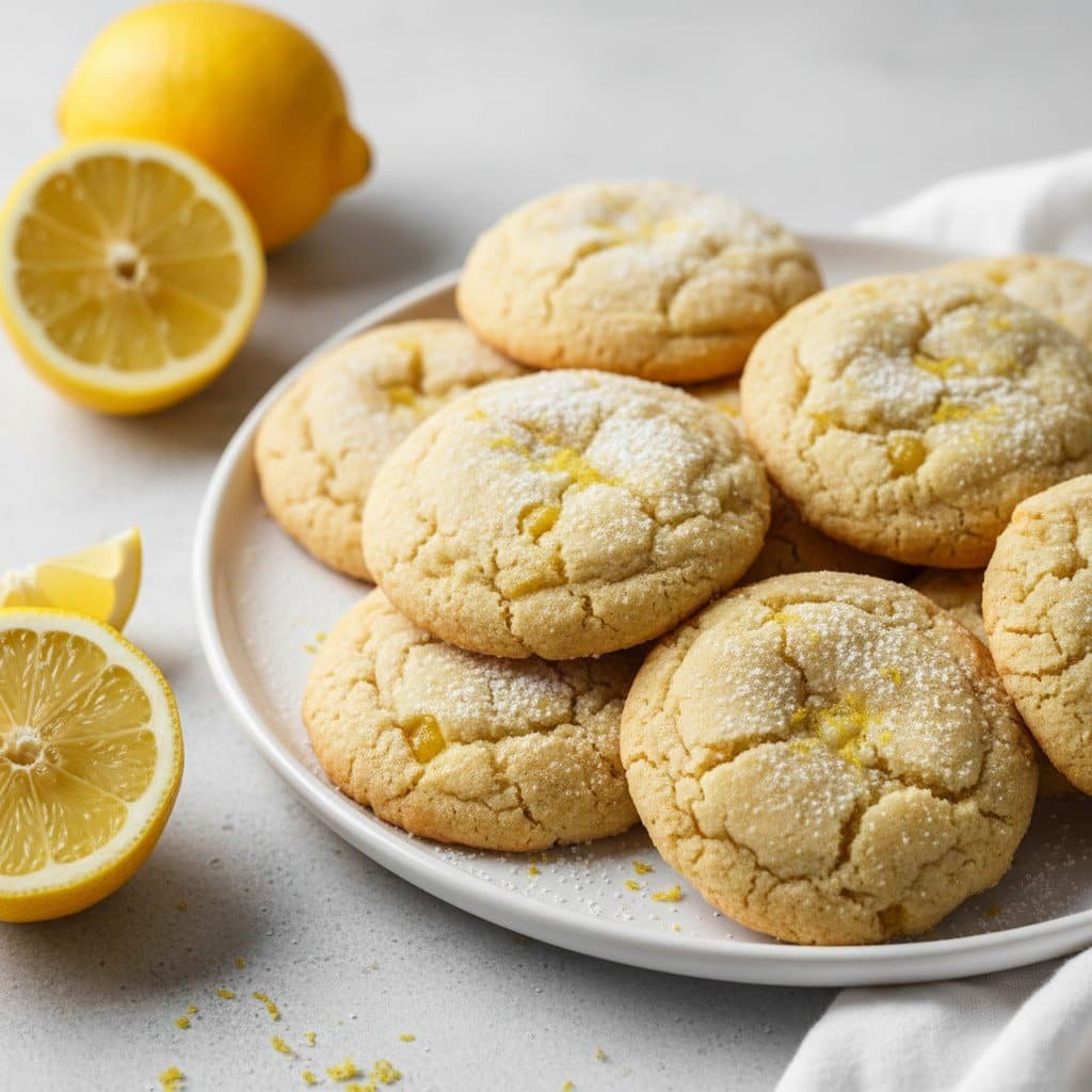 Meyer Lemon Cookies Recipe (Soft & Bright)