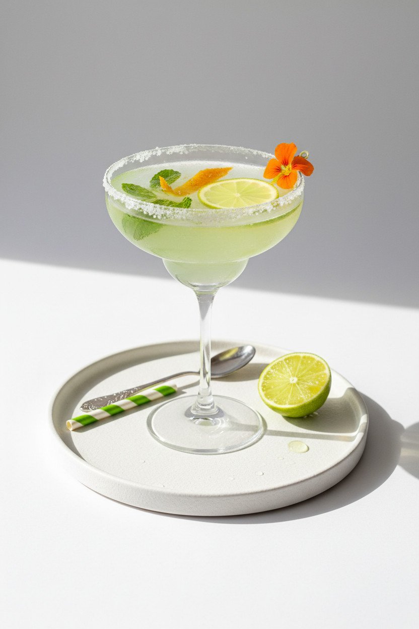 Non Alcoholic Margarita serving photo