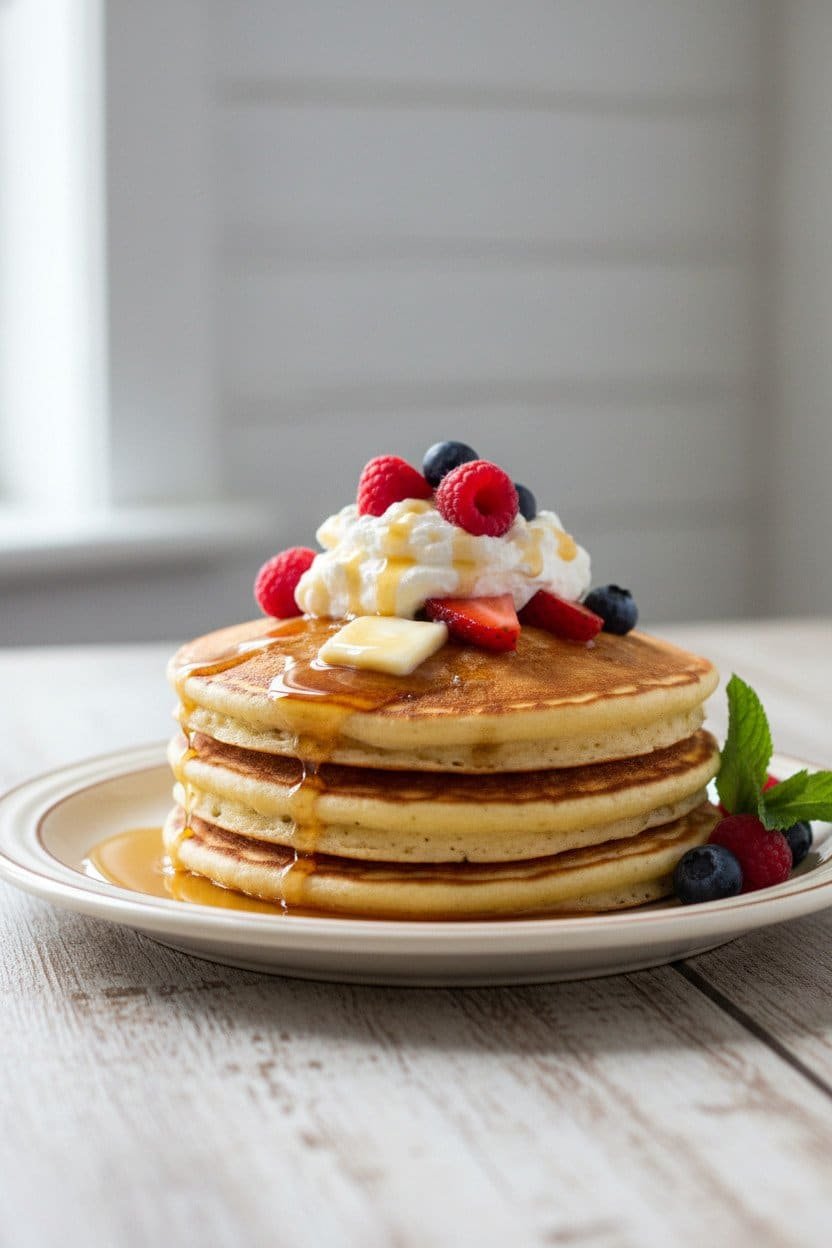 Old-Fashioned Pancakes serving photo