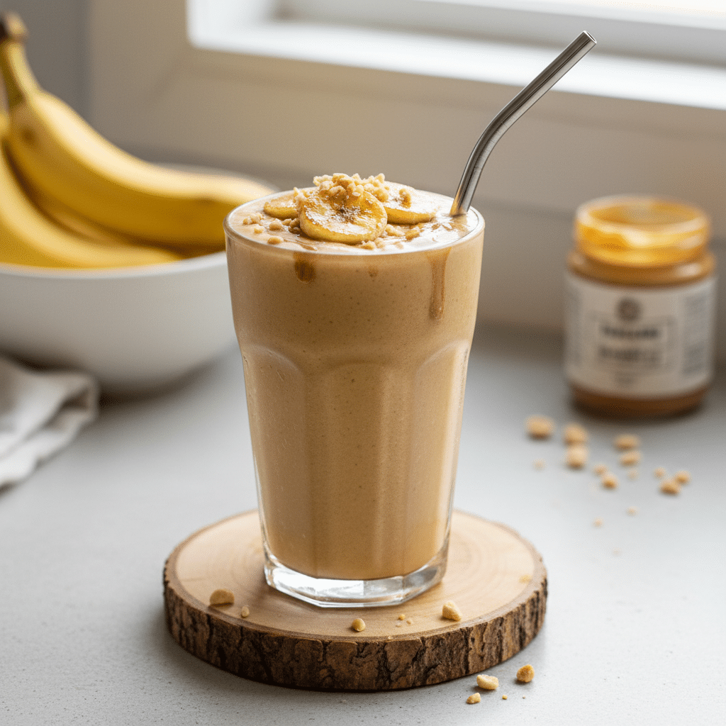 Peanut Butter Banana Smoothie Recipe: Creamy and Filling