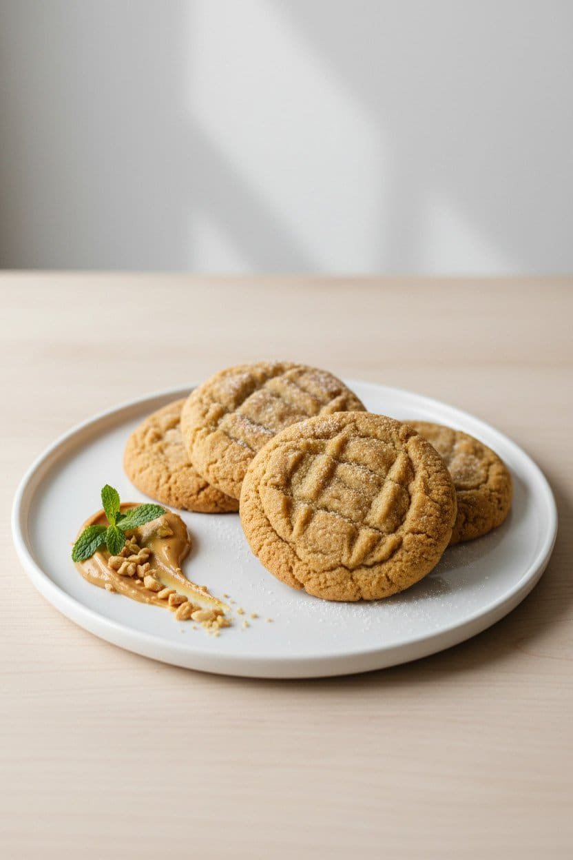 Peanut Butter Cookies serving photo