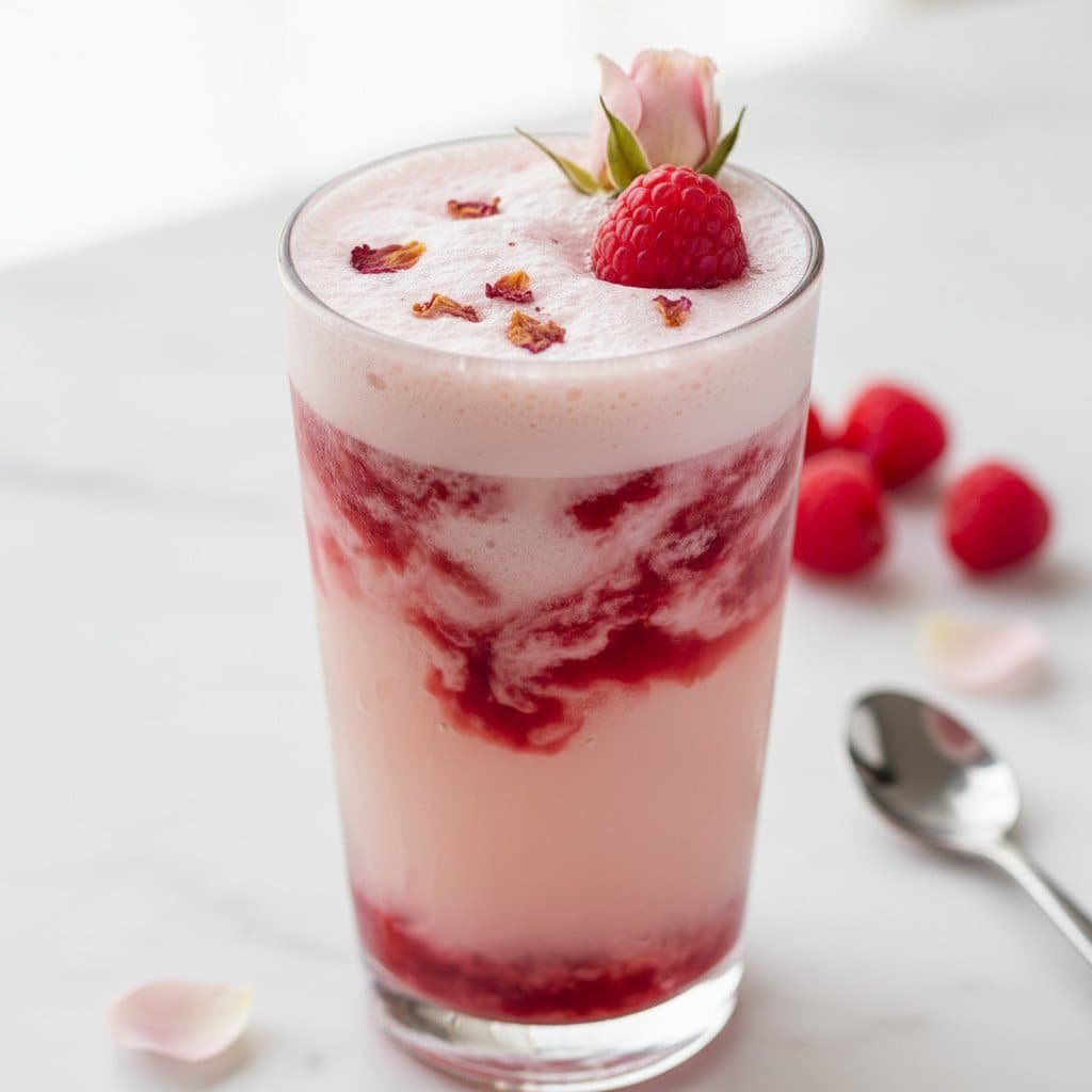 Raspberry Rose Italian Soda Recipe (Sweet and Refreshing)