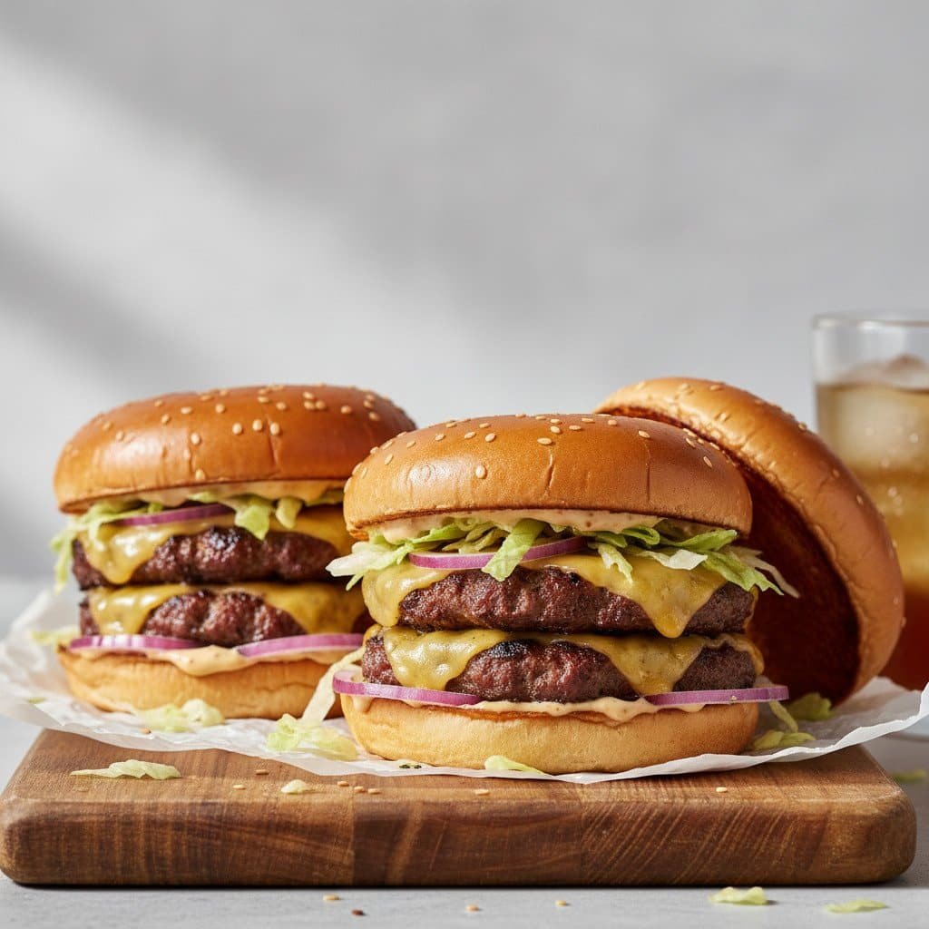 Crispy Smash Burgers Recipe