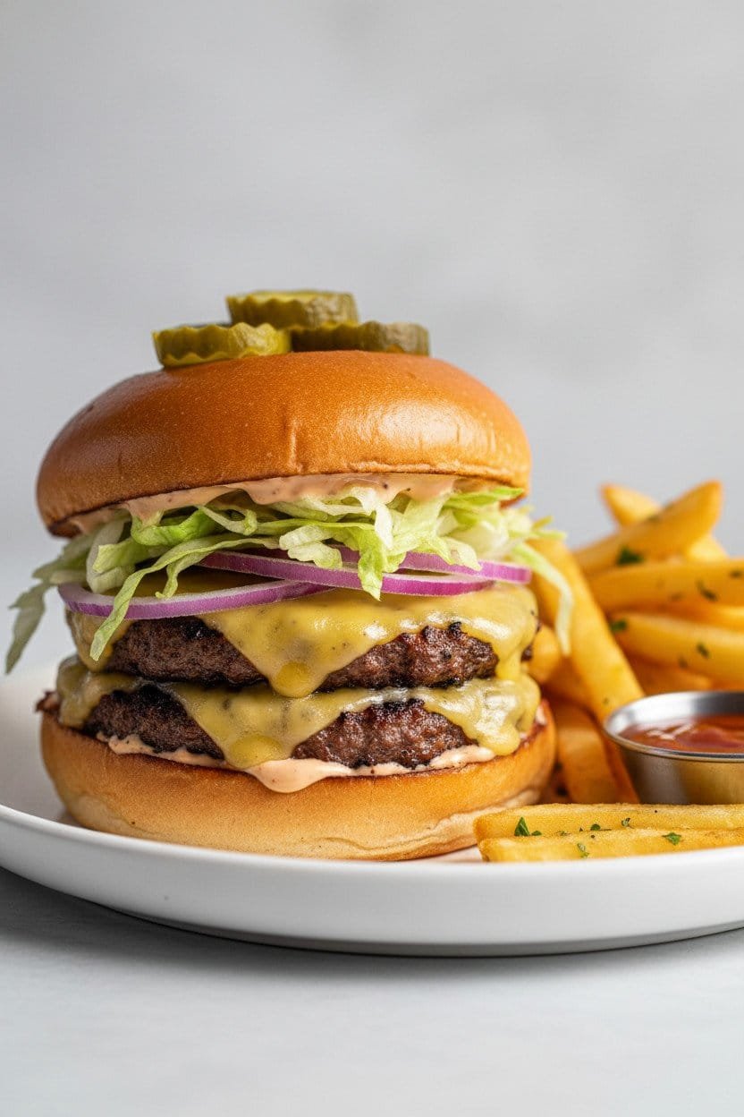 Smash Burgers serving photo