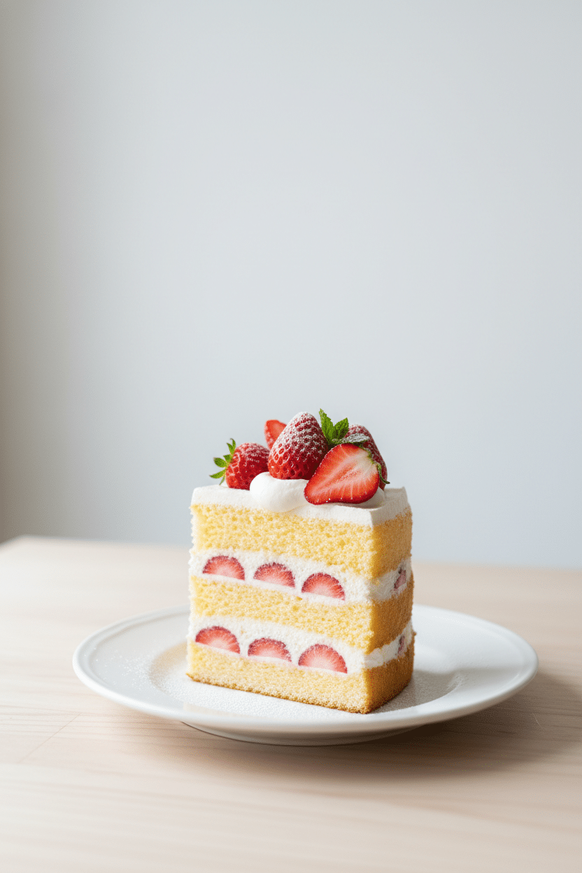 Strawberry Shortcake serving photo