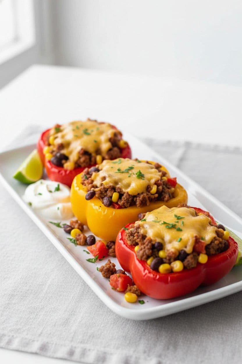 Stuffed Bell Peppers serving photo