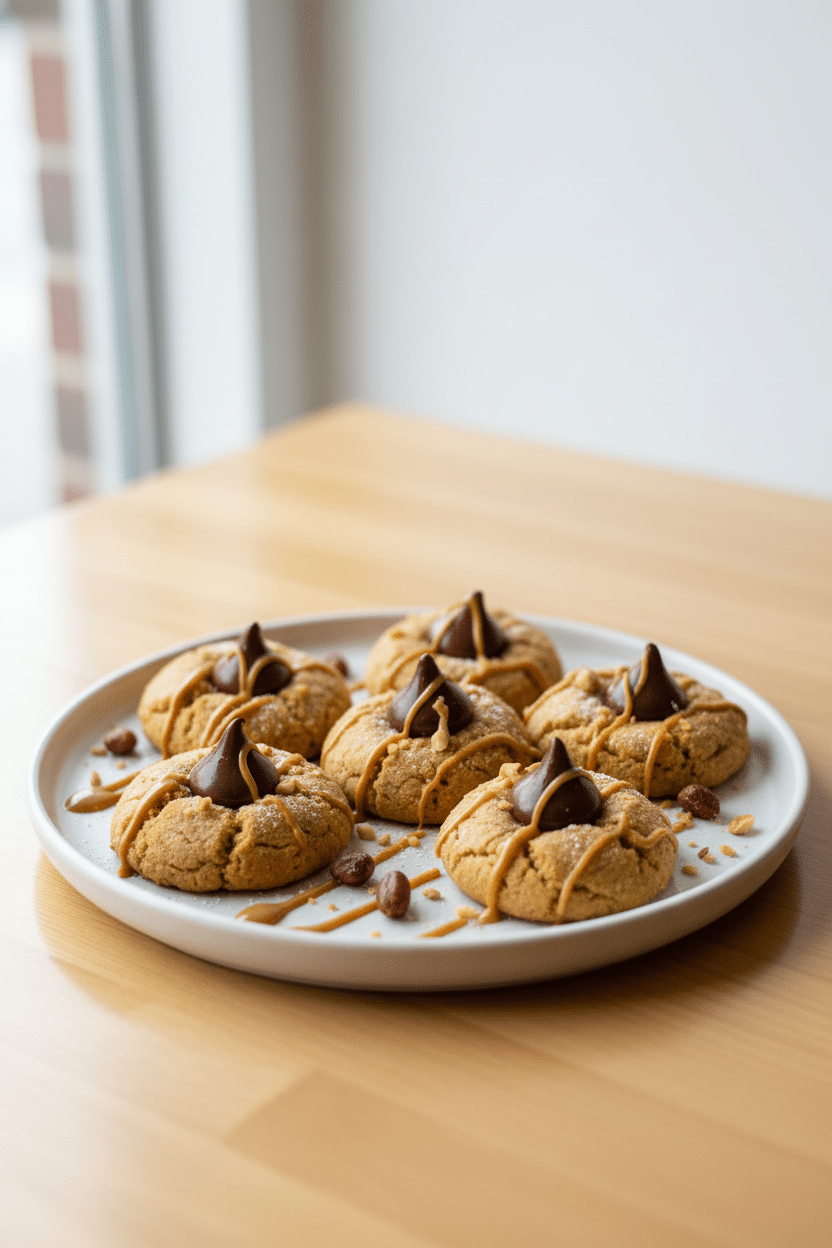 The Absolute Best Peanut Butter Blossoms serving photo