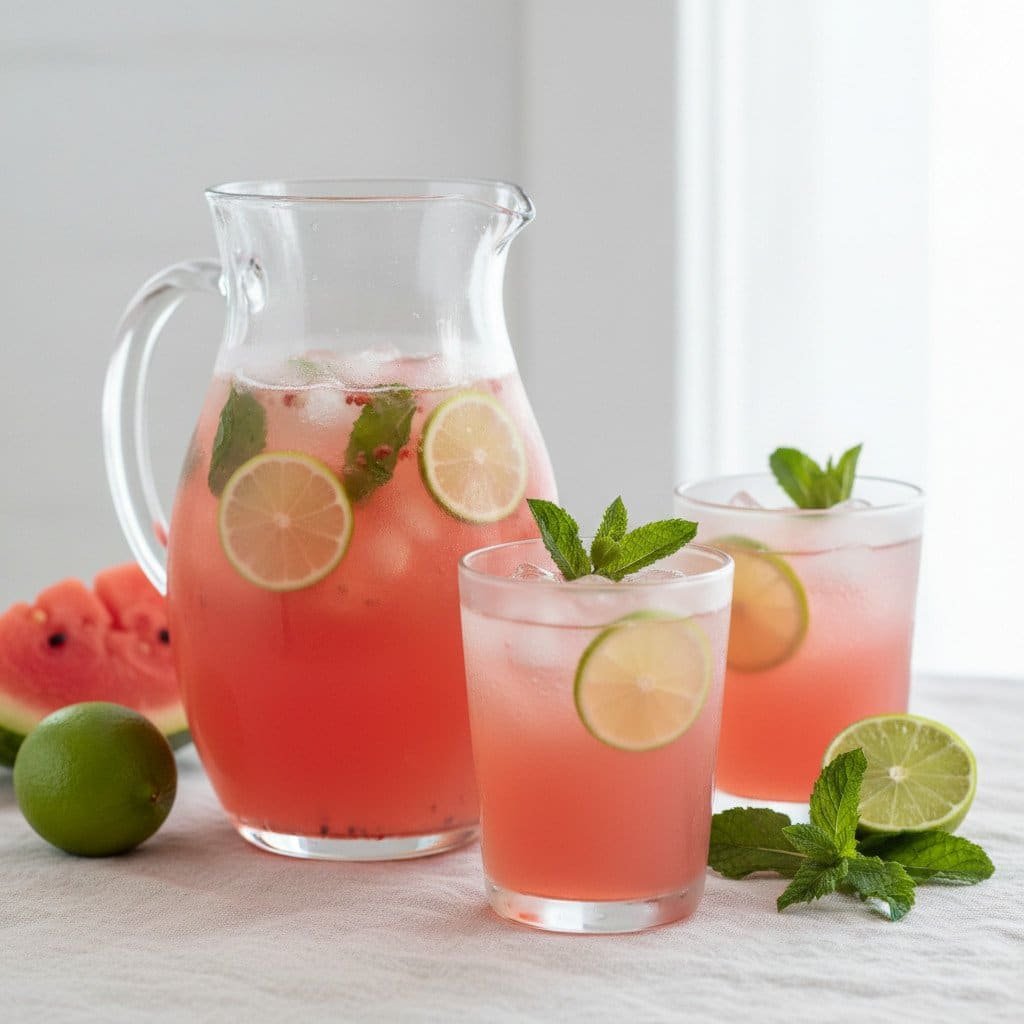 Watermelon Agua Fresca Recipe (Fresh and Hydrating)