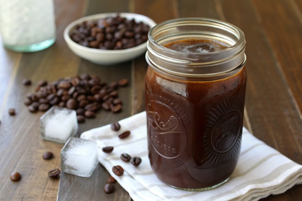 classic homemade iced coffee concentrate