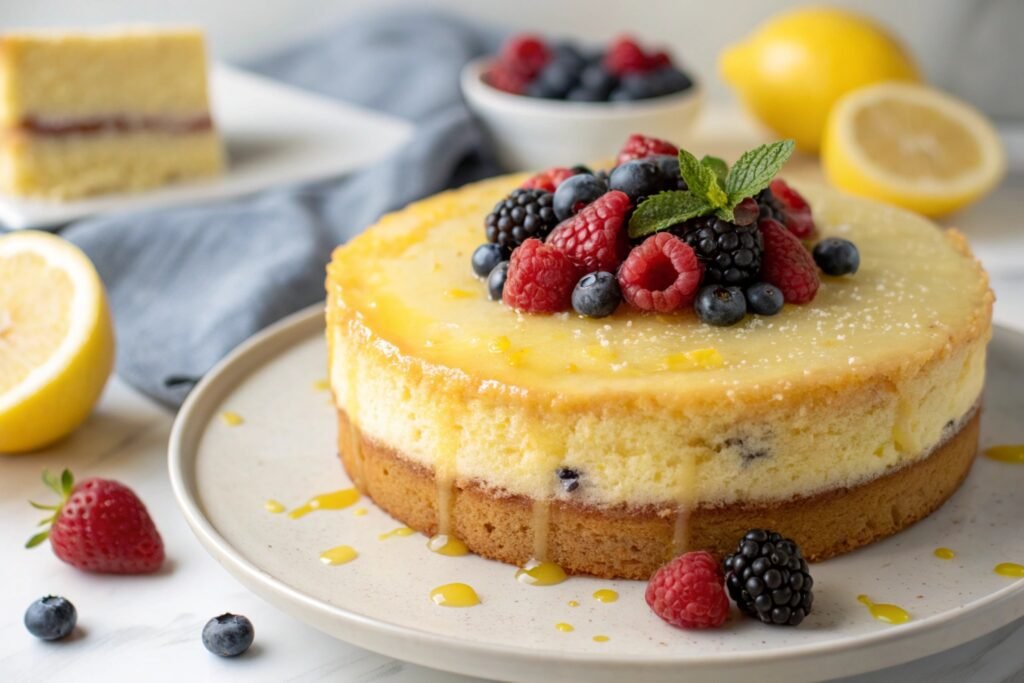 lemon ricotta cake