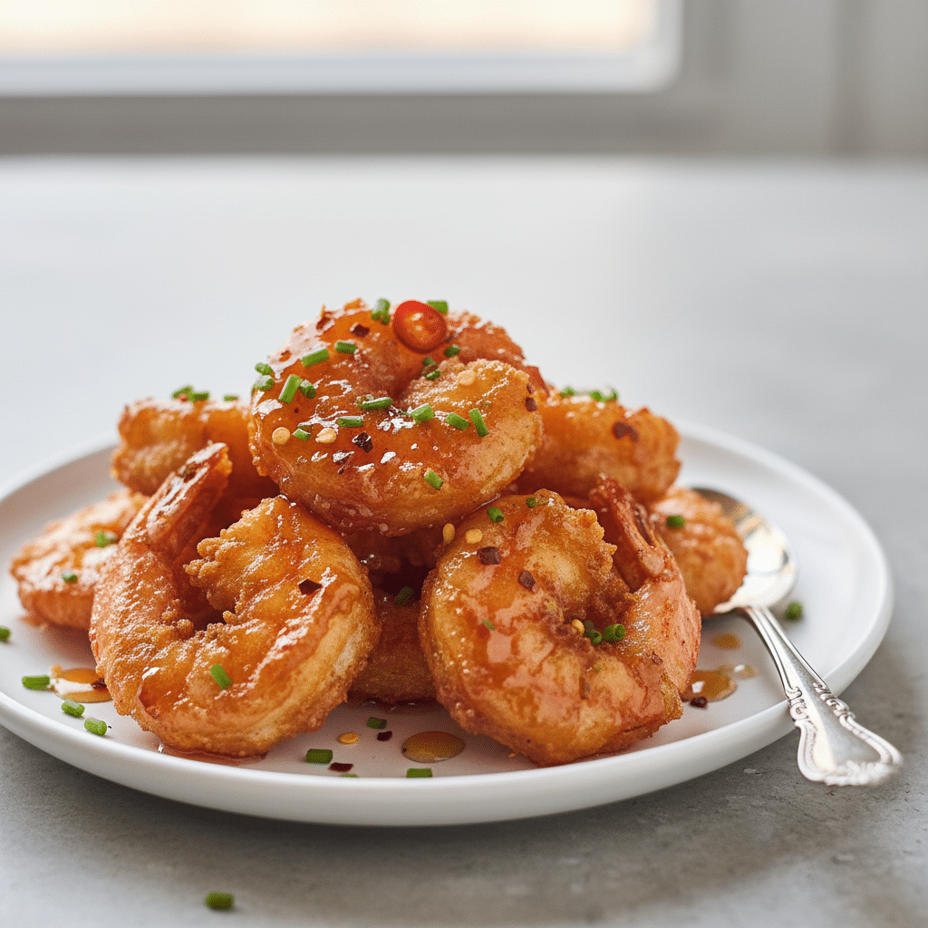 Hot Honey Fried Shrimp