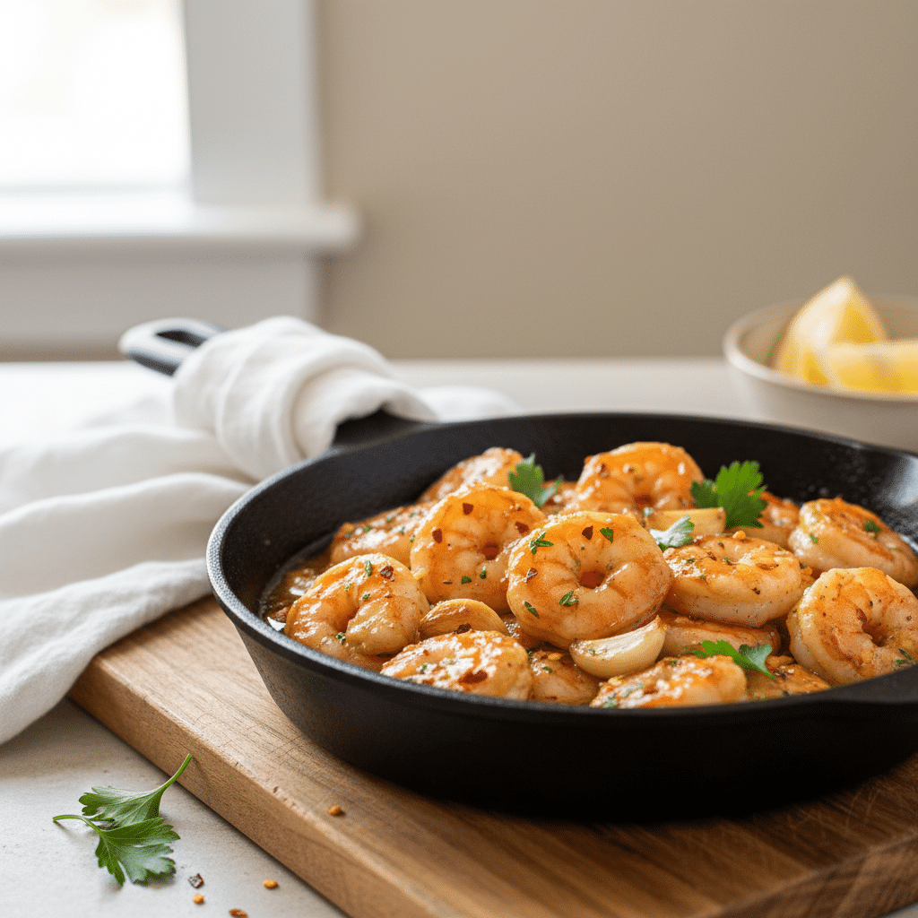 Honey Garlic Butter Shrimp