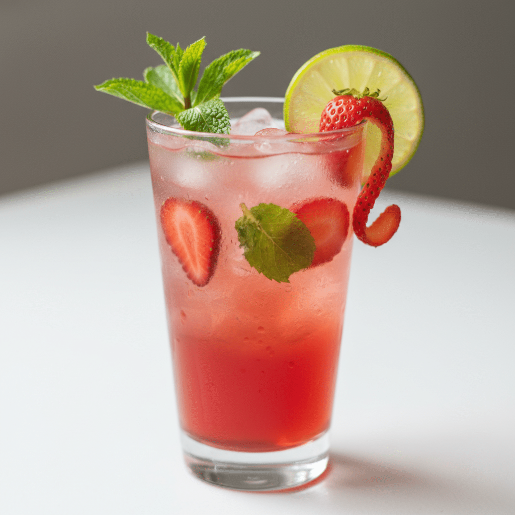 Strawberry Mojito Mocktail