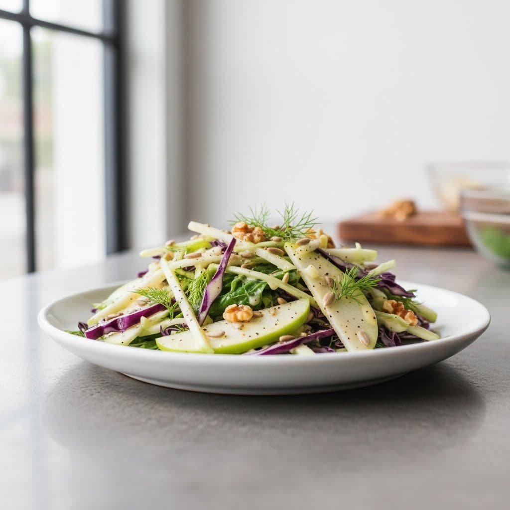Fennel Apple Cabbage Slaw