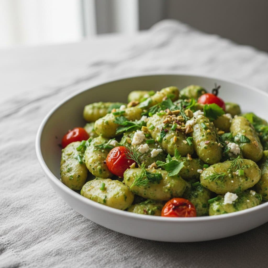 Green Goddess Gnocchi