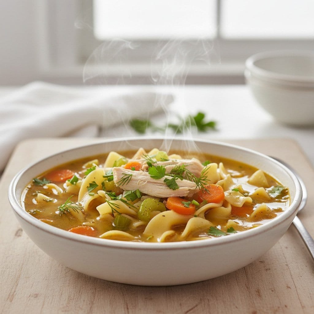 Homemade Chicken Noodle Soup